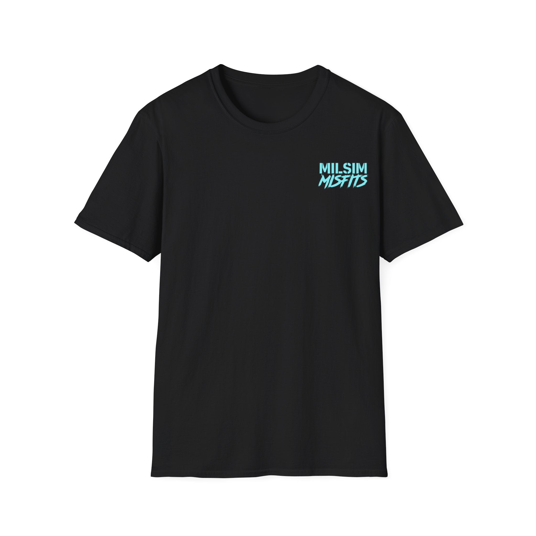 Akari Tactical Waifu| Back Print T-Shirt