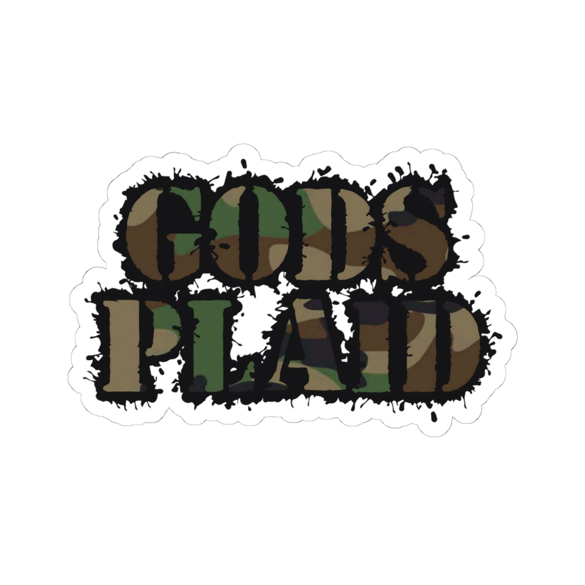Gods Plaid | Sticker