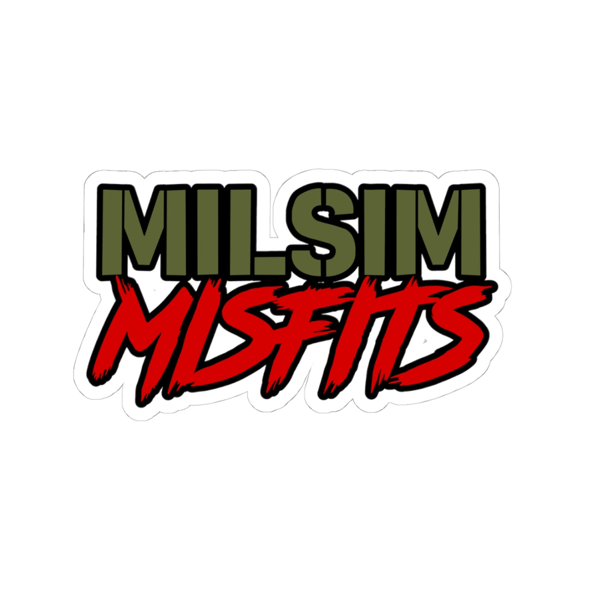 MilsimMisfits | Sticker