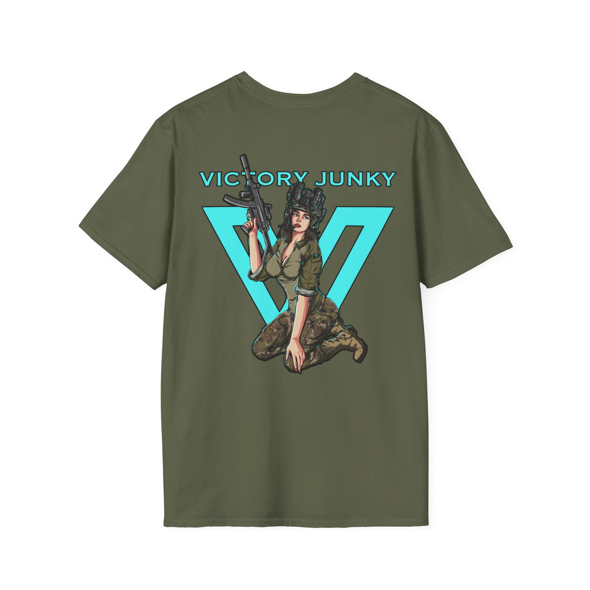 Victory Junky Pinup T-Shirt