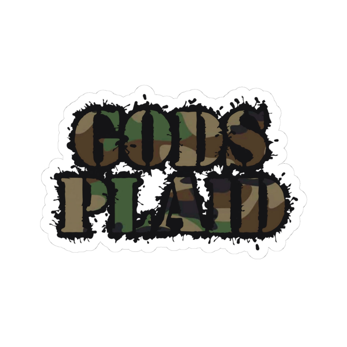 Gods Plaid | Sticker
