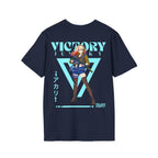 Akari Tactical Waifu| Back Print T-Shirt