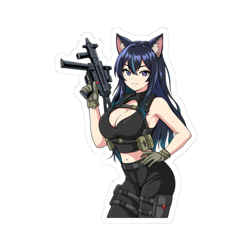 "Catgirl Enjoyer" Sticker
