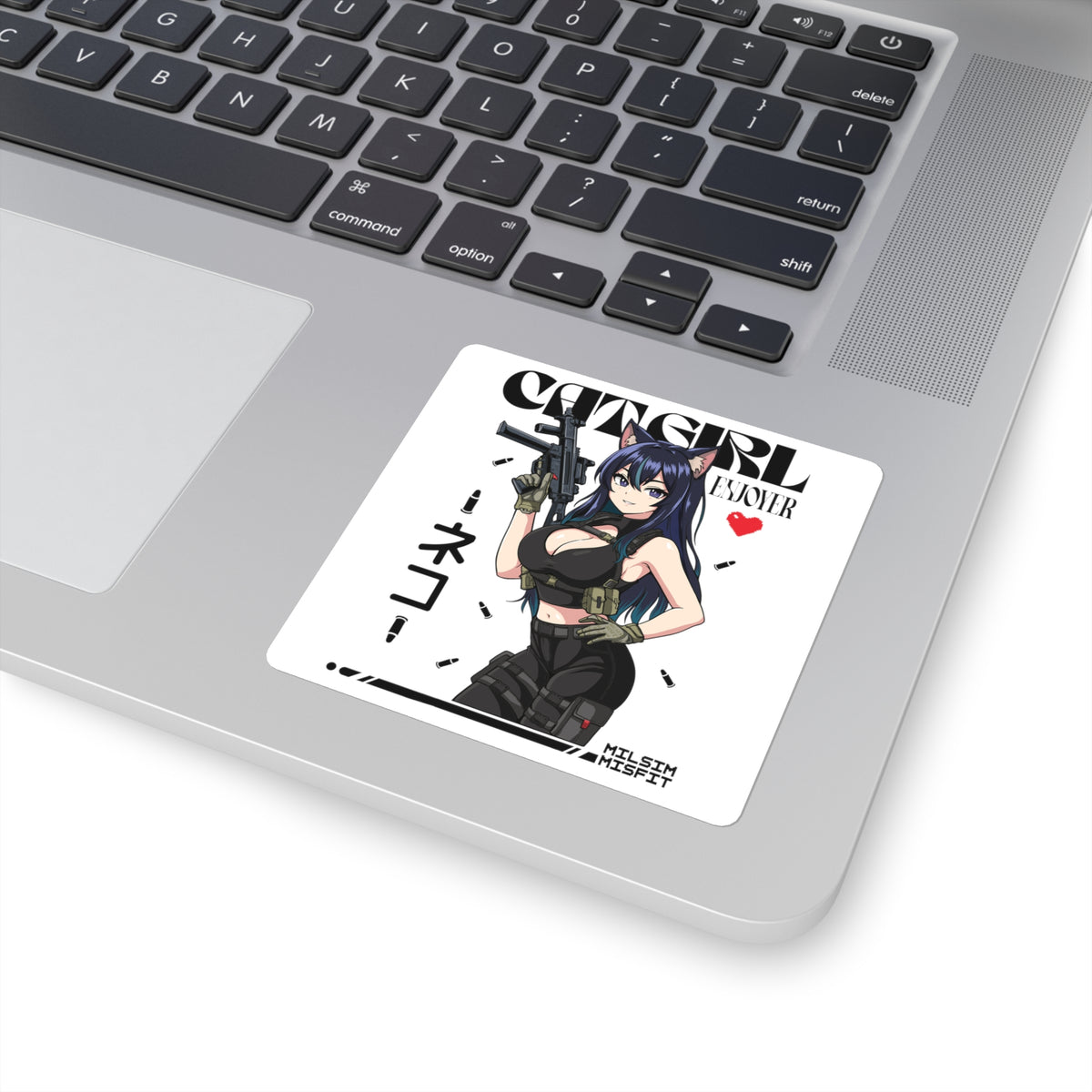 Catgirl Enjoyer Full Sticker