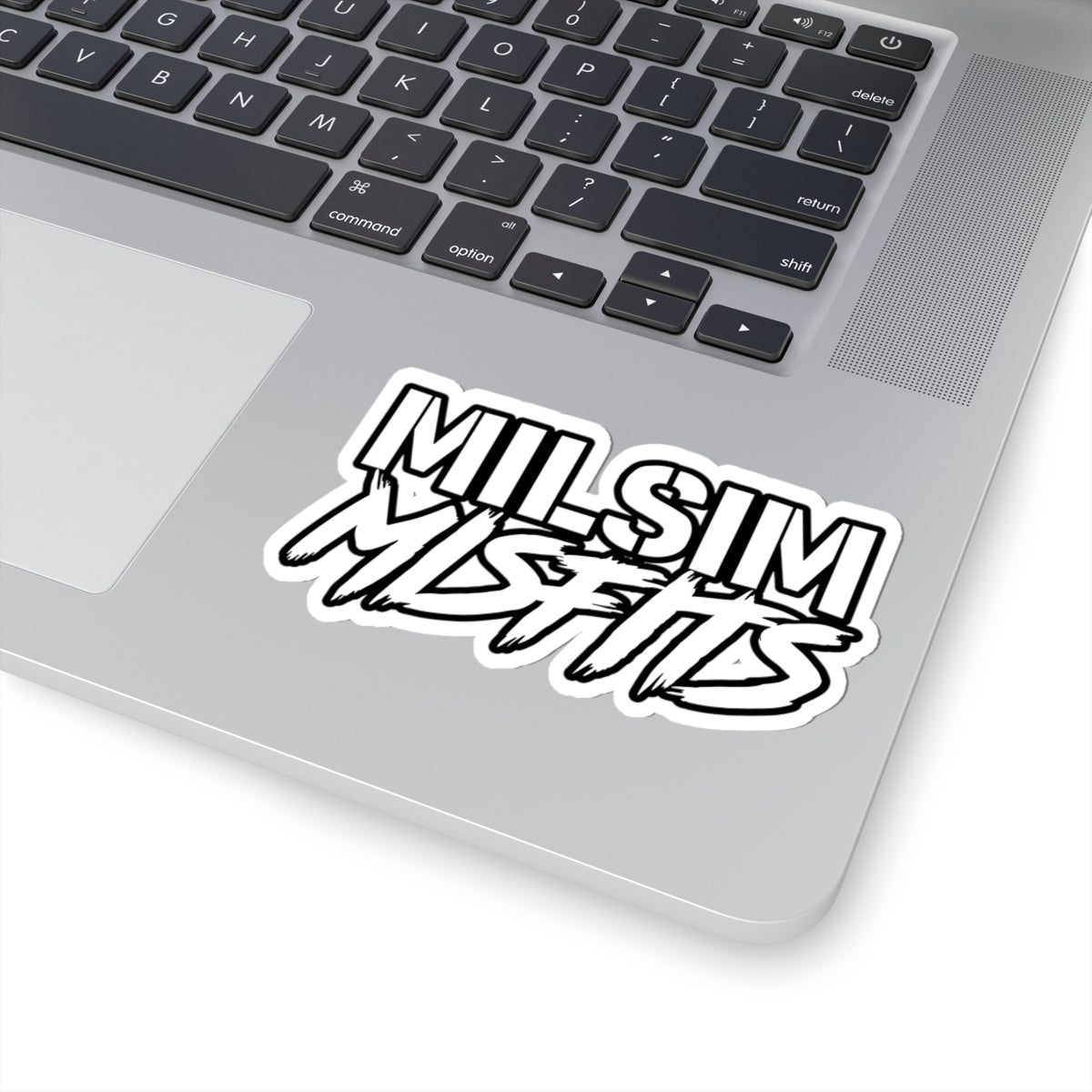MilsimMisfits | White Sticker
