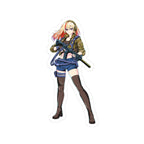 Akari - Tactical Anime Girl Sticker Clear
