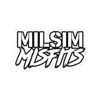 MilsimMisfits | White Sticker